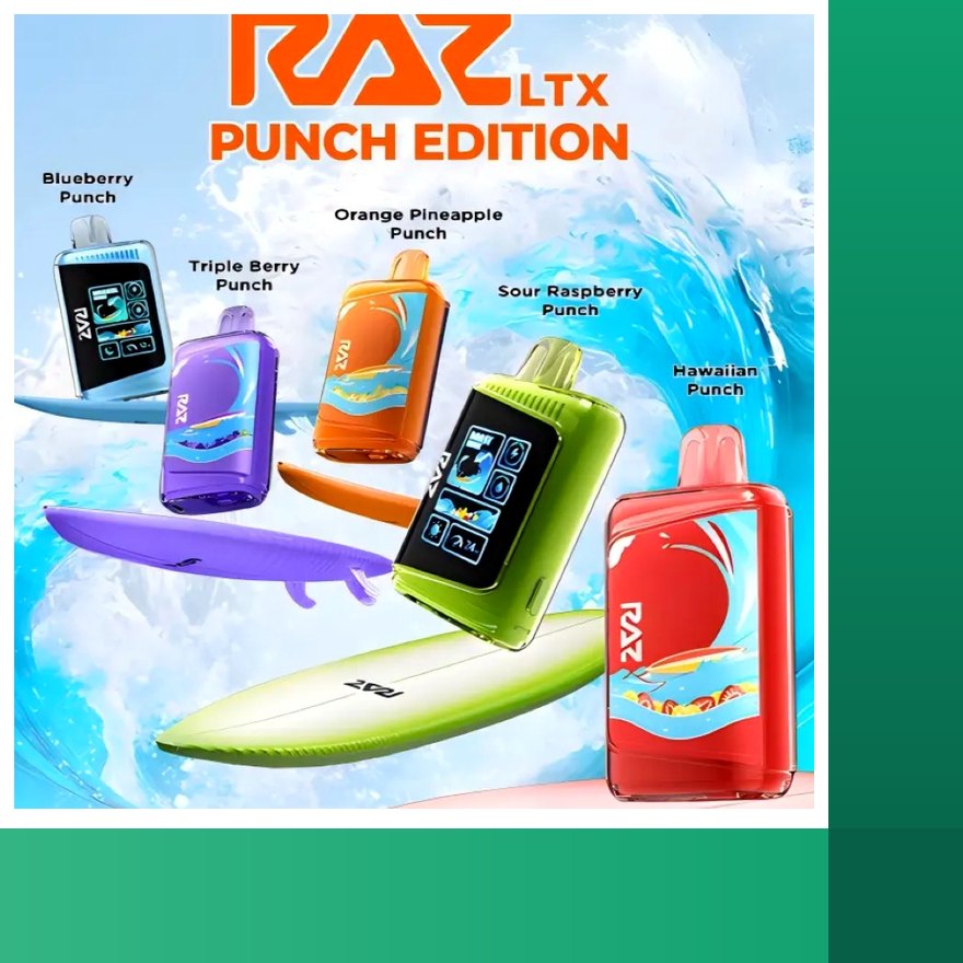 RAZ LTX 25K DC25000 disposable vape